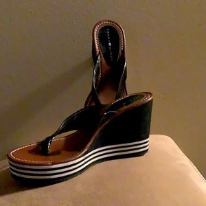 Hi.  I am selling sandals and tennis shoes.